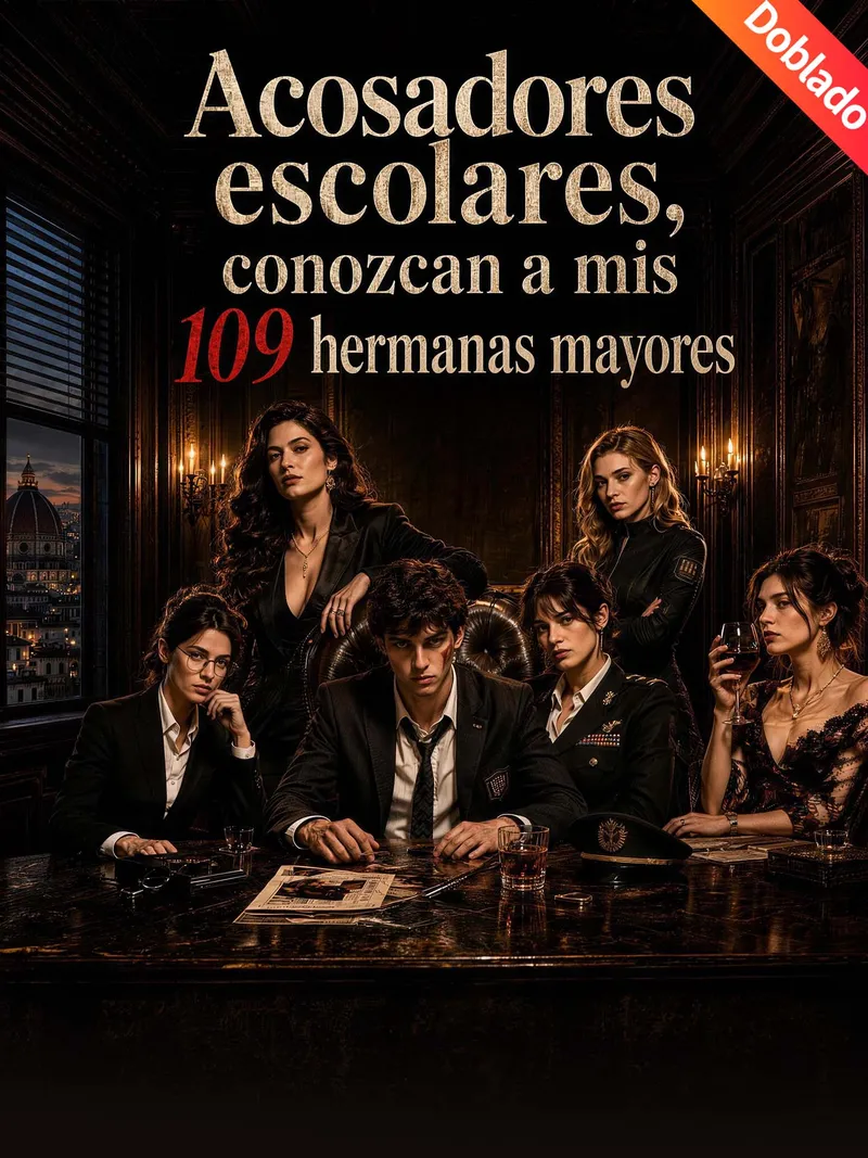 Póster de Acosadores escolares, conozcan a mis 109 hermanas mayores