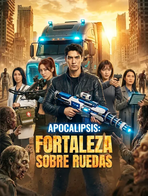 Póster de Apocalipsis: Fortaleza sobre Ruedas