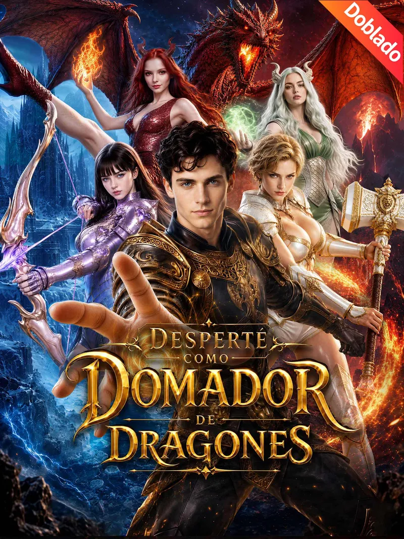 Póster de Desperté como domador de dragones