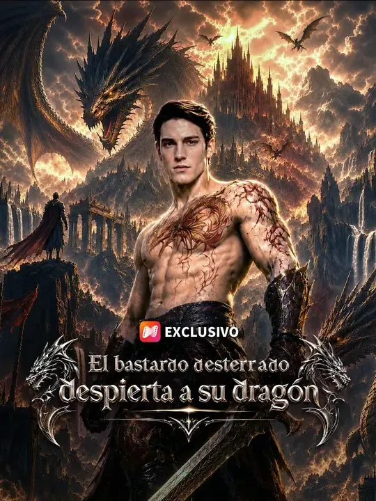 Póster de El bastardo desterrado despierta a su dragón