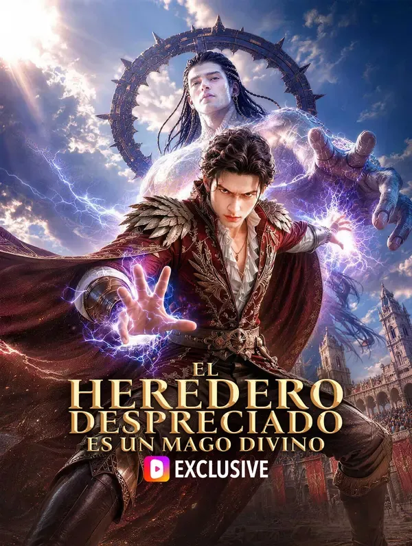 Póster de El Heredero Despreciado Es un Mago Divino