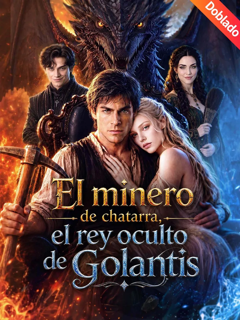 Póster de El minero de chatarra, el rey oculto de Golantis
