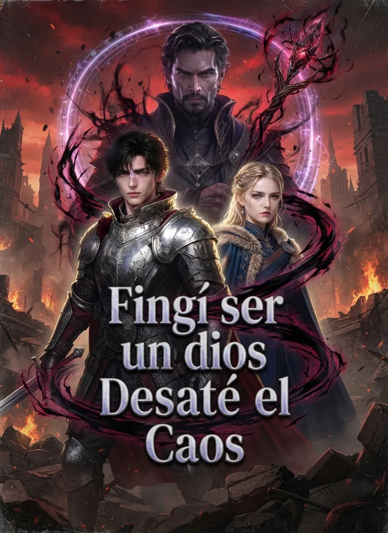 Póster de Fingí ser un dios Desaté el Caos