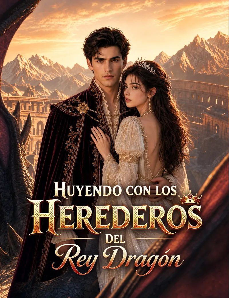 Póster de Huyendo con los herederos del Rey Dragón