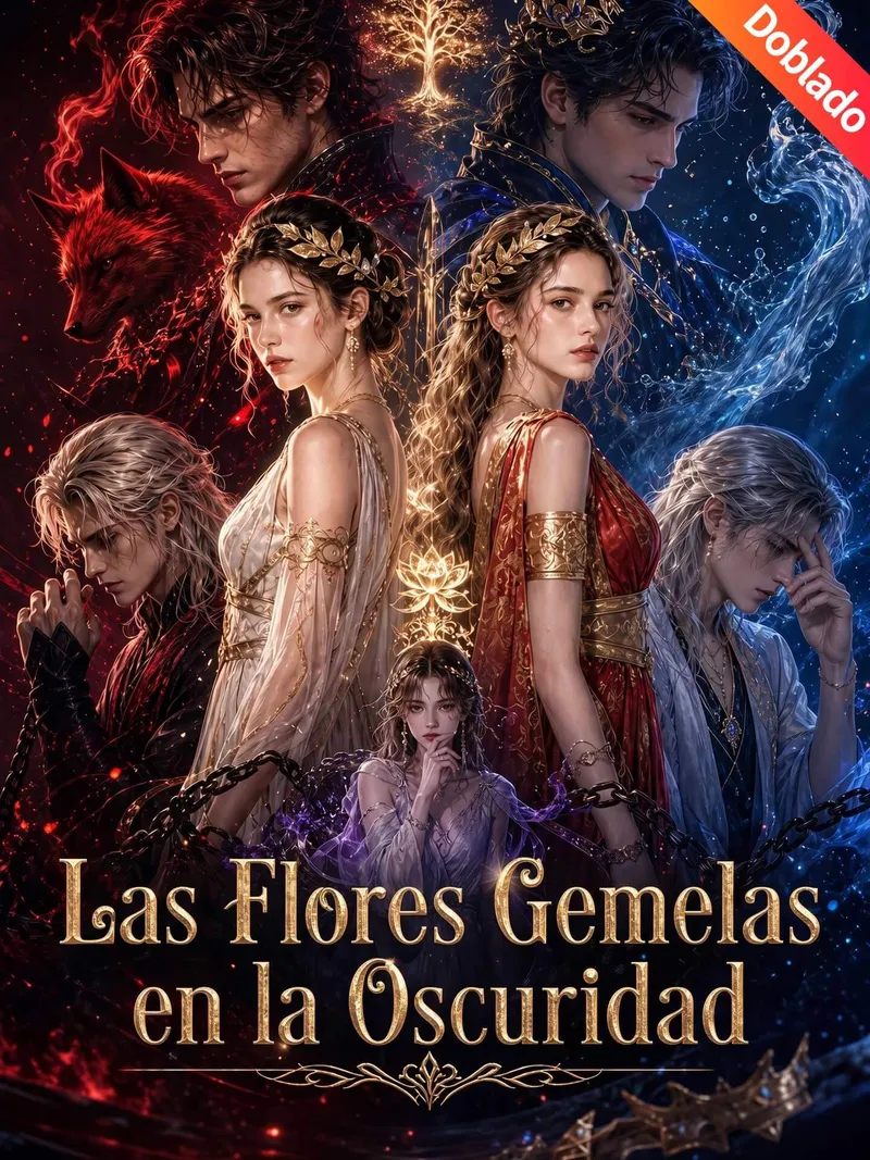 Póster de Las Flores Gemelas en la Oscuridad