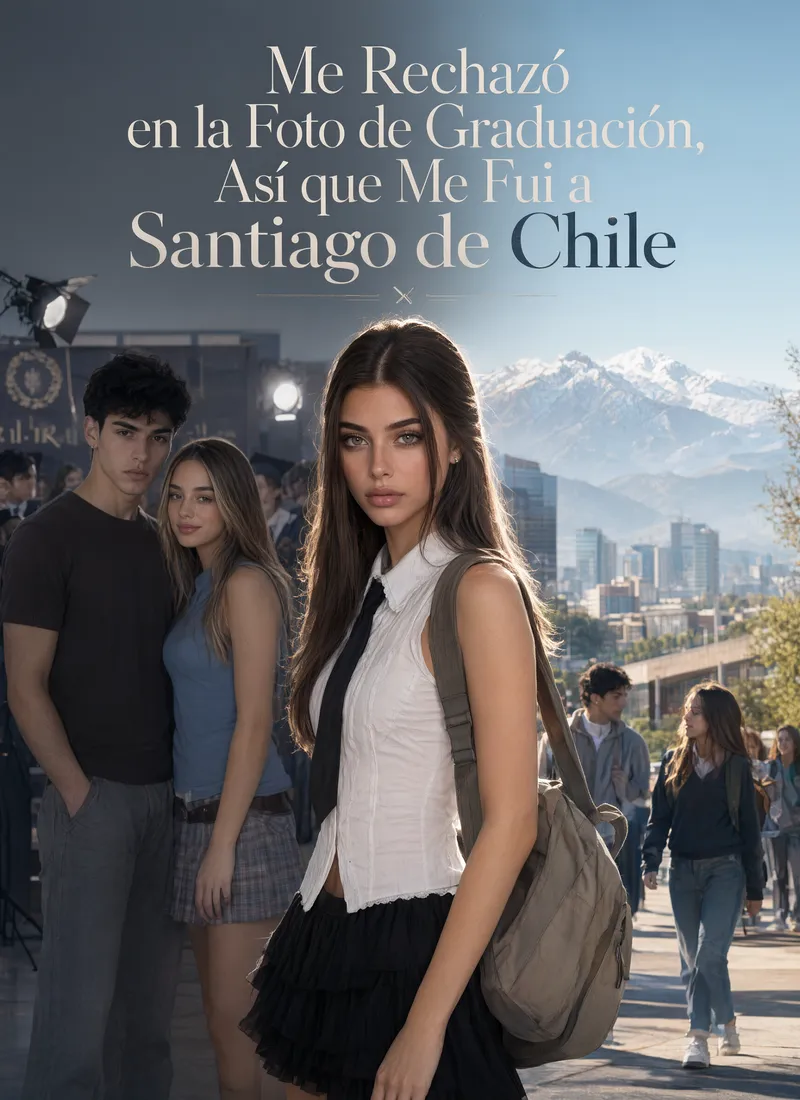 Póster de Me Rechazó en la Foto de Graduación, Así que Me Fui a Santiago de Chile