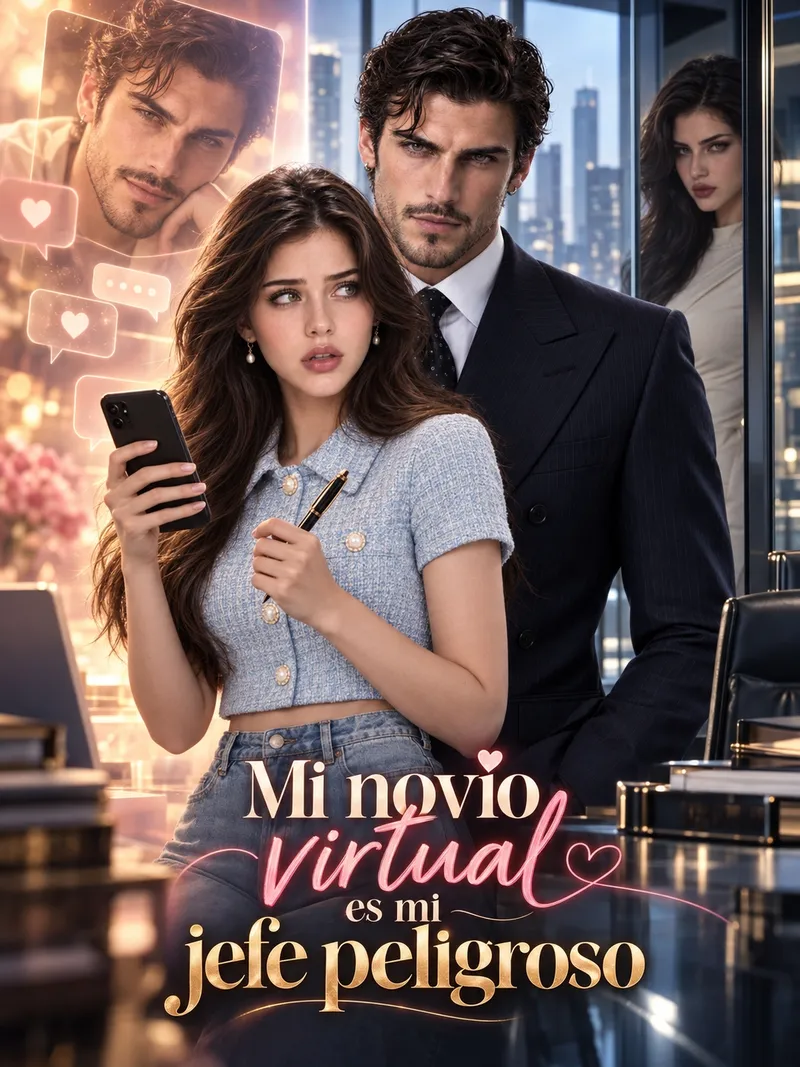 Póster de Mi novio virtual es mi jefe peligroso