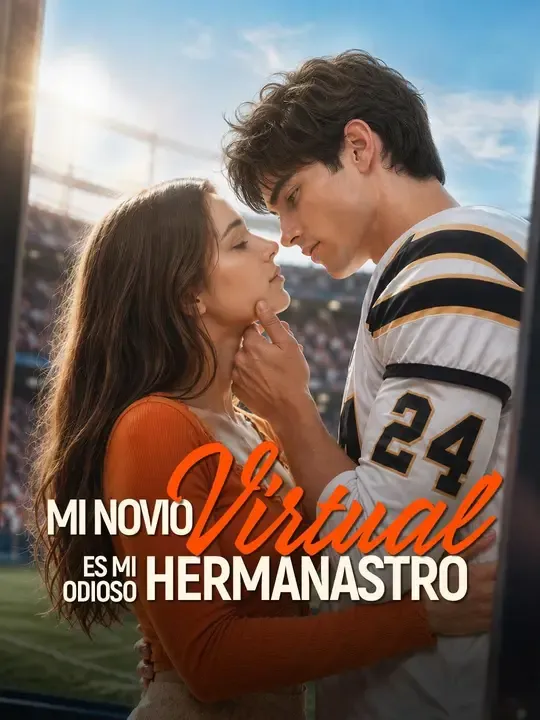 Póster de Mi novio virtual es mi odioso hermanastro