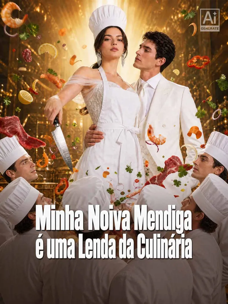 Póster de Minha Noiva Mendiga é Uma Lenda da Culinária