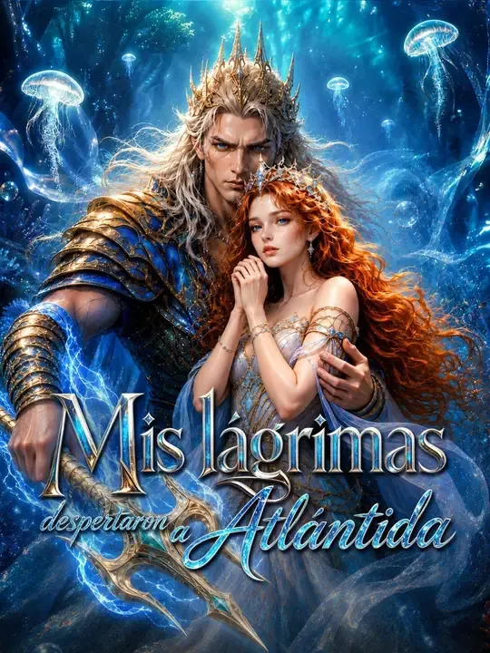 Póster de Mis lágrimas despertaron a Atlántida