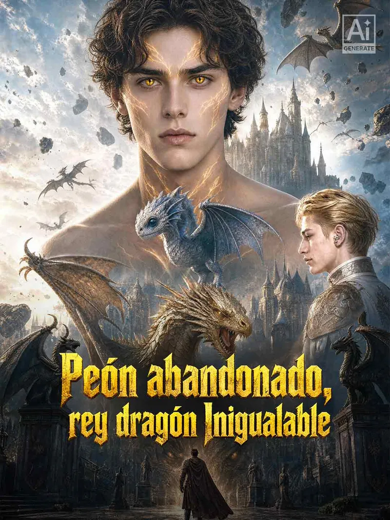 Póster de Peón abandonado, rey dragón inigualable