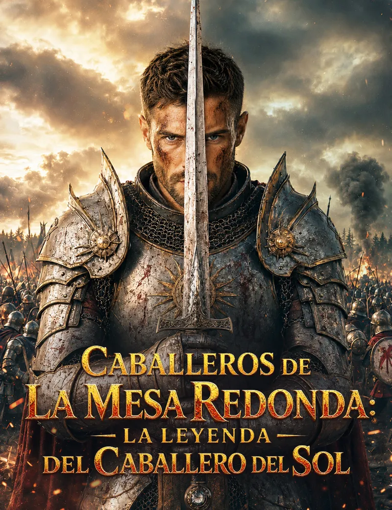 Póster de Caballeros de la Mesa Redonda: La leyenda del Caballero del Sol