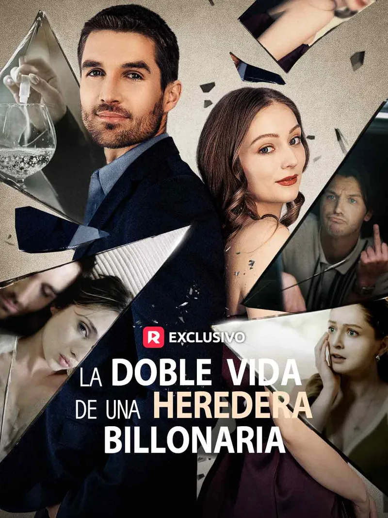 Póster de La doble vida de una heredera Bilionária